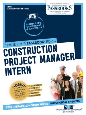 cover image of Construction Project Manager Intern